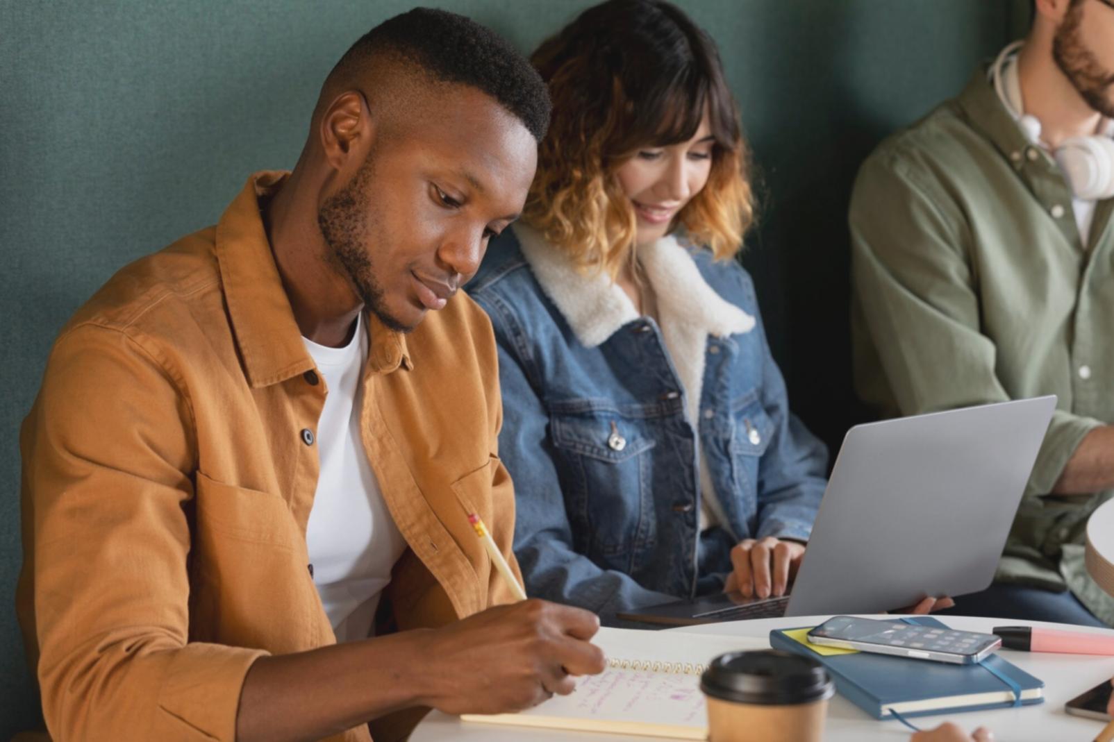 Detailaufnahme von Color Grading Software